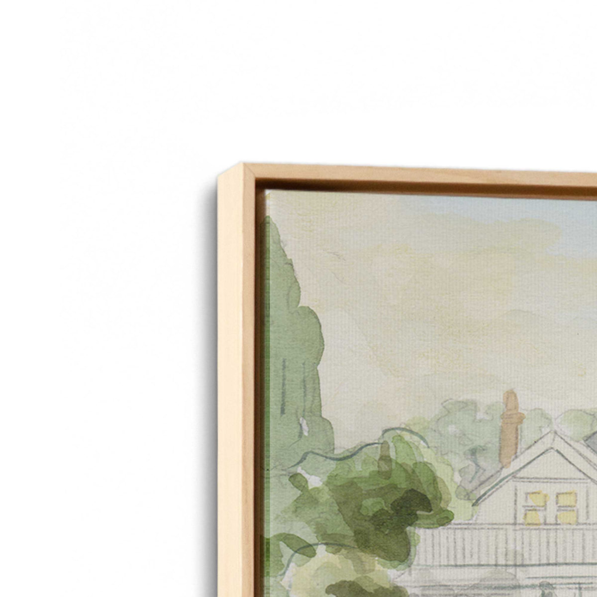 [Color:American Maple], Picture of the corner of the art