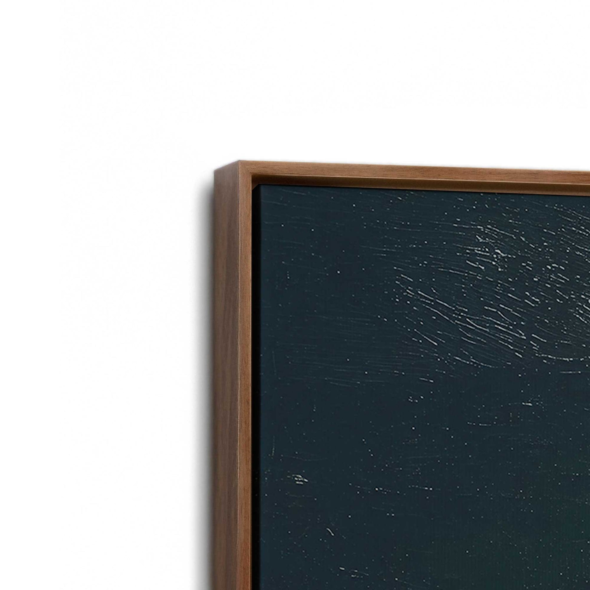 [Color:Walnut], Picture of the corner of the art