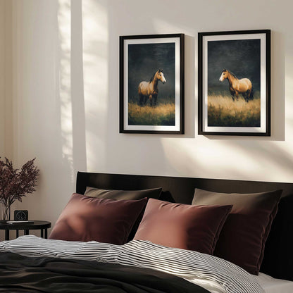 [Color:Walnut], Picture of art in a Walnut frame