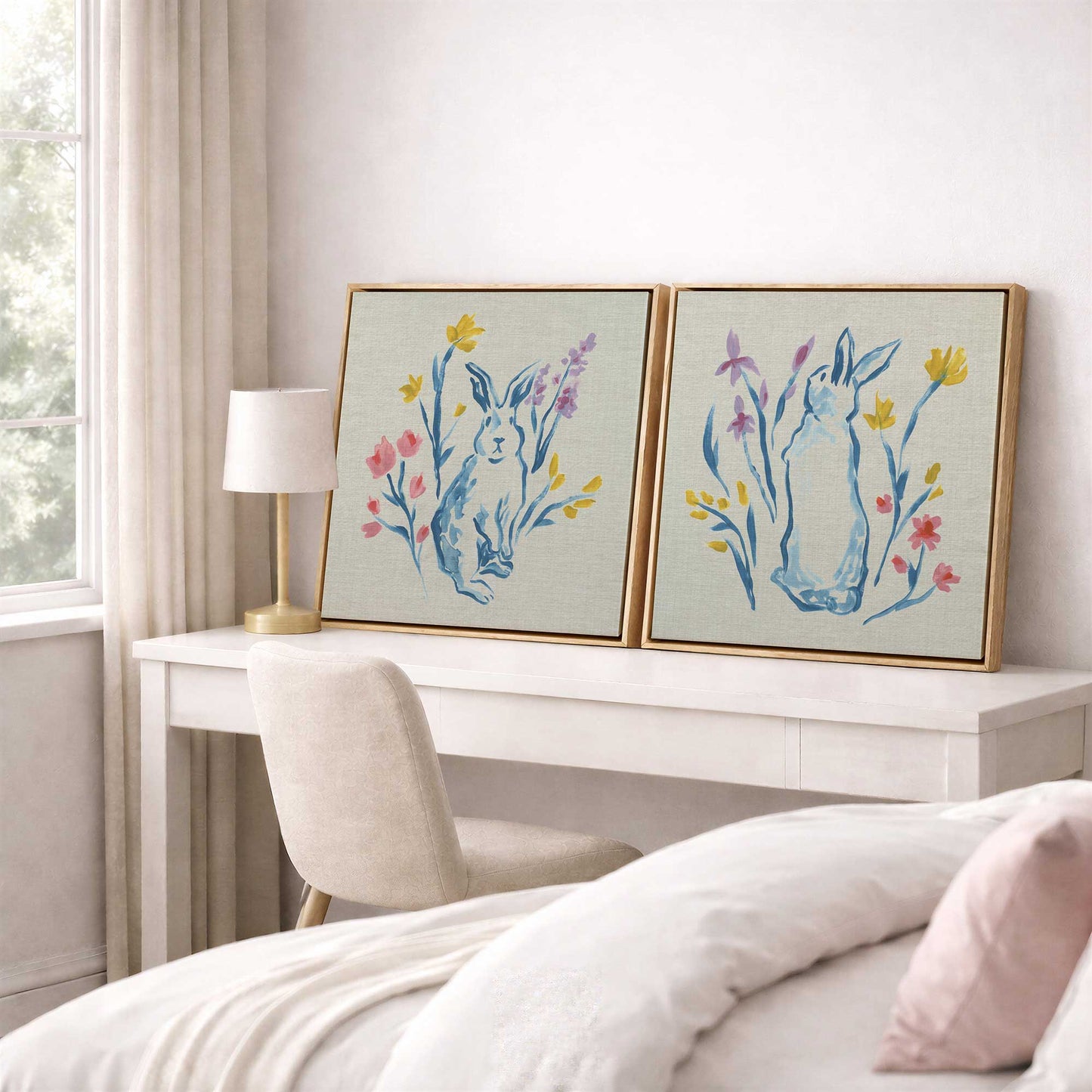 [Color:American Maple], Picture of art in an American Maple frame