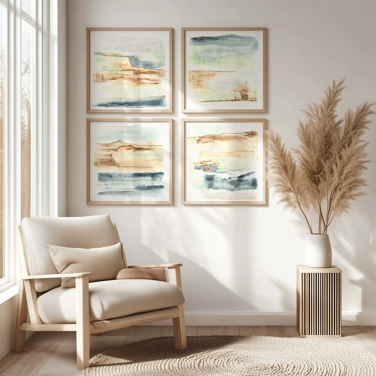[Color:Walnut], Picture of art in a Walnut frame