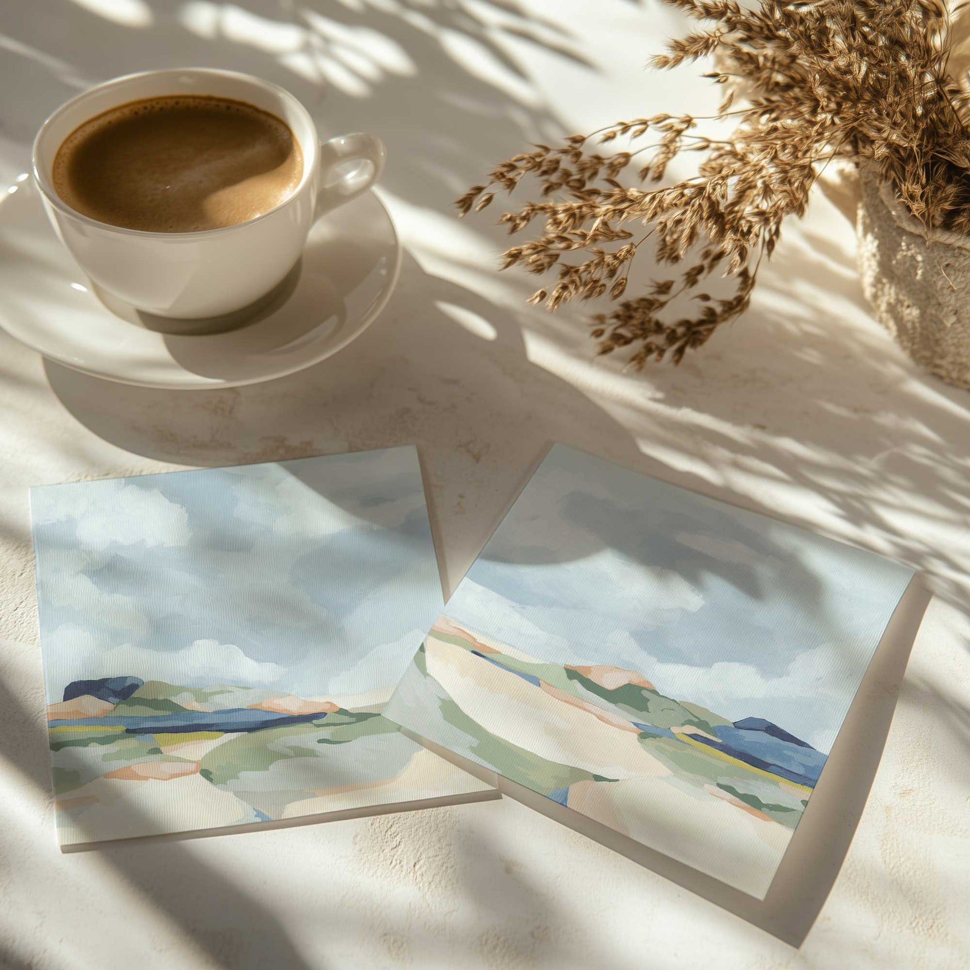 [color:Rolled Print], Picture of the art in a room