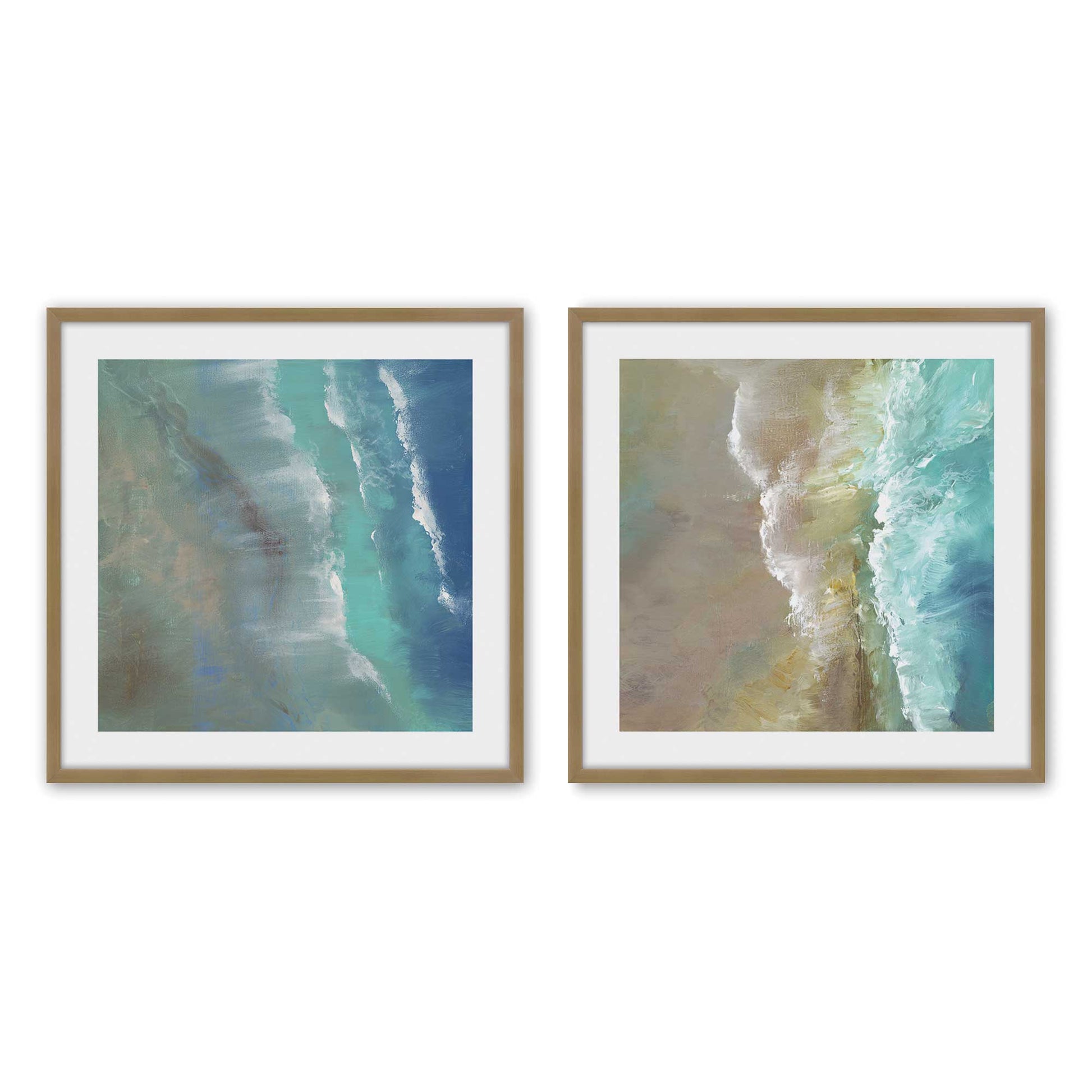 [Color:Brushed Gold], Picture of art in a Brushed Gold frame