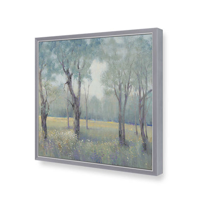 [Color:Polished Chrome], Picture of art in a Polished Chrome frame at an angle