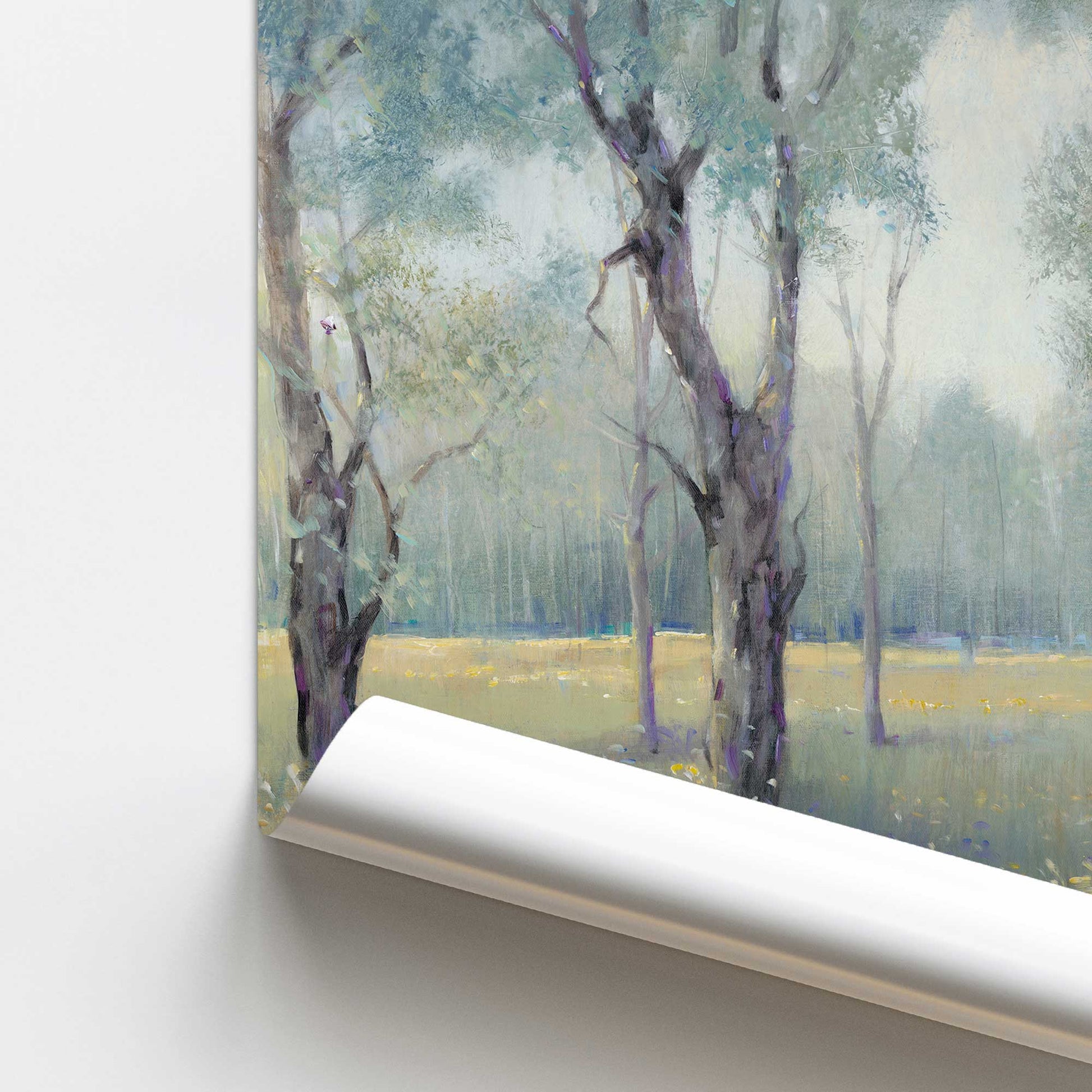 [color:Rolled Print], Picture of close up of art