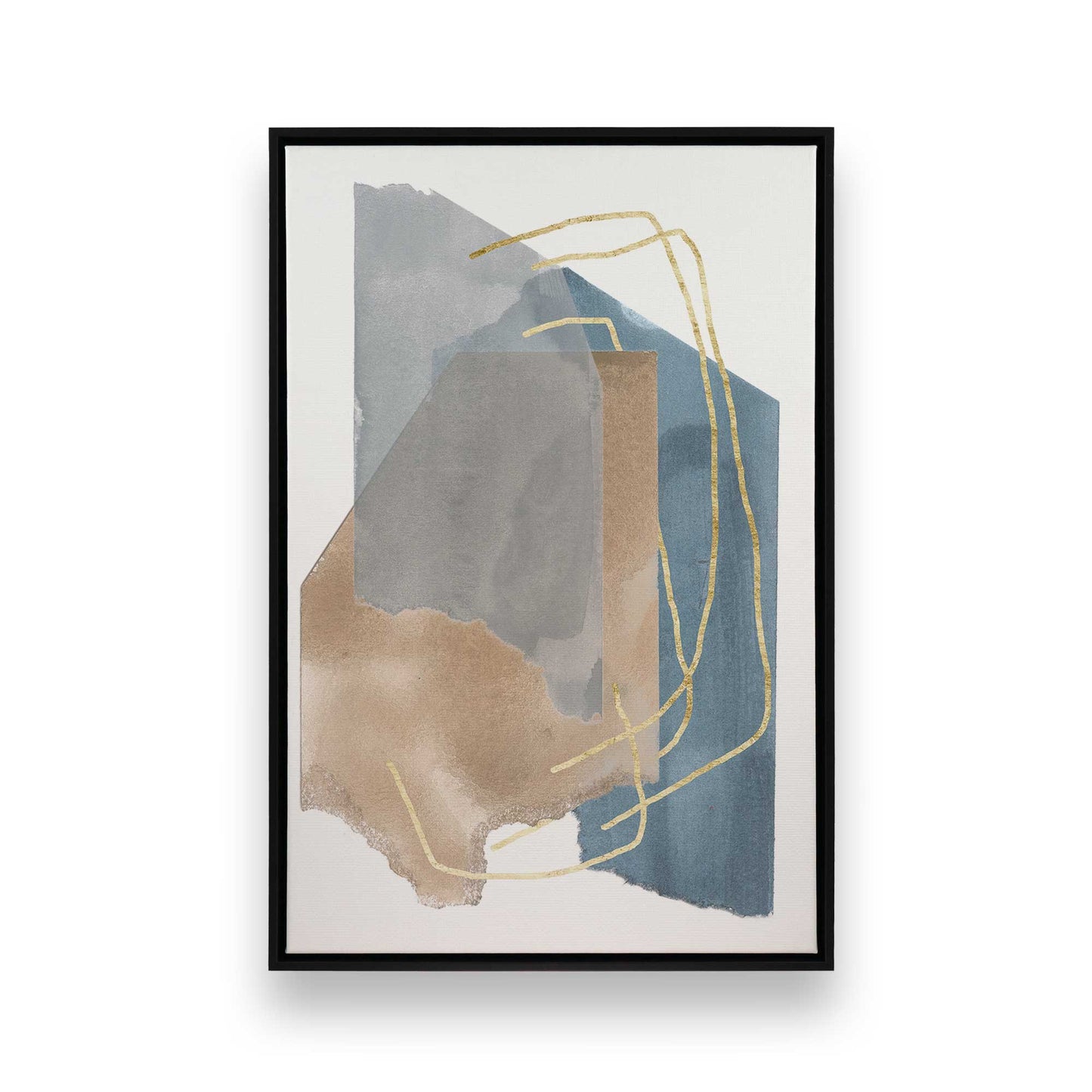 [Color:Satin Black], Picture of art in a Satin Black frame