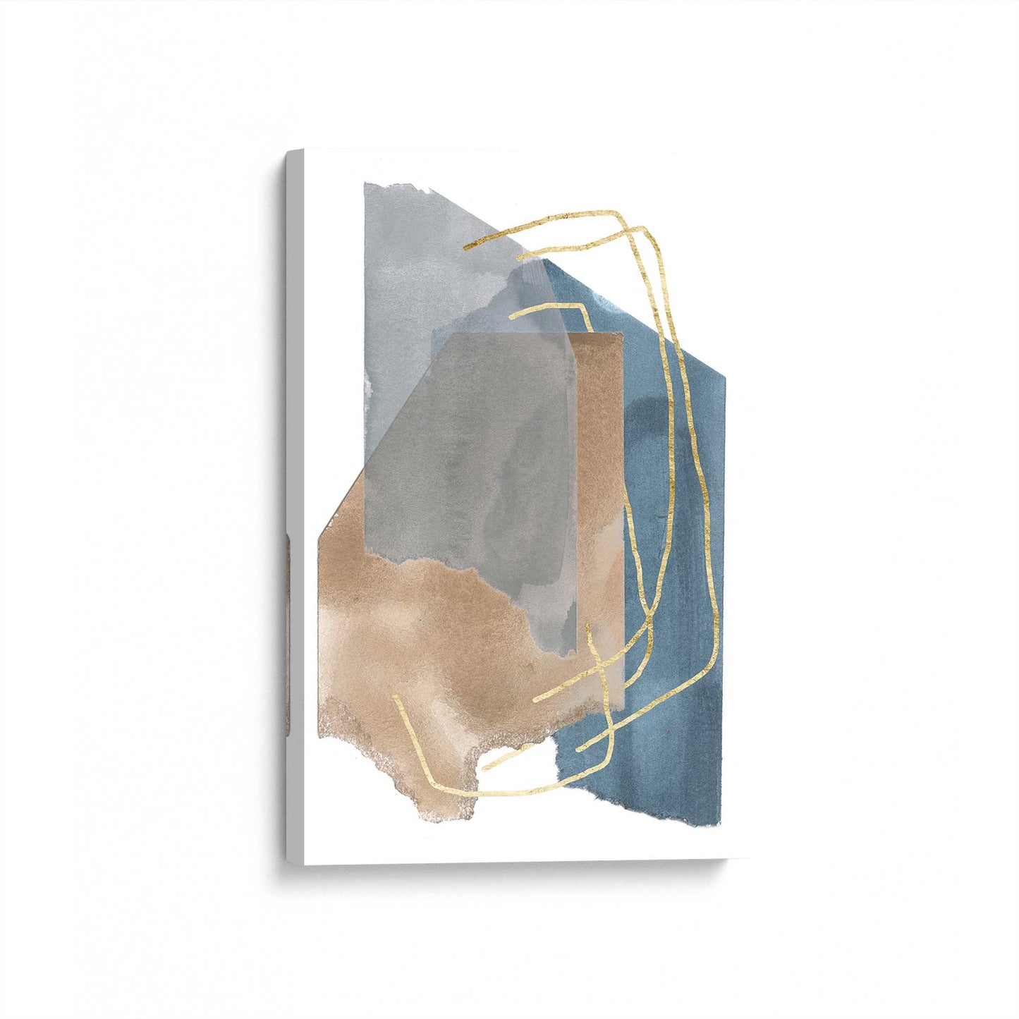 [Color:Stretched Canvas], Picture of art at an angle
