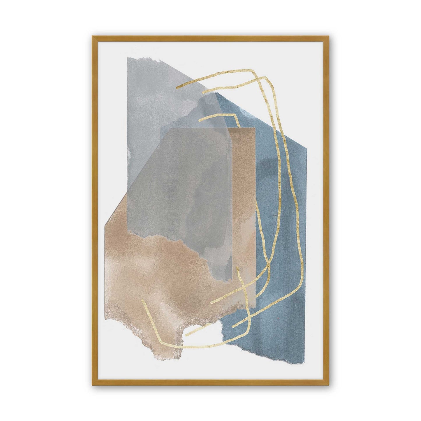 [Color:Polished Gold], Picture of art in a Polished Gold frame