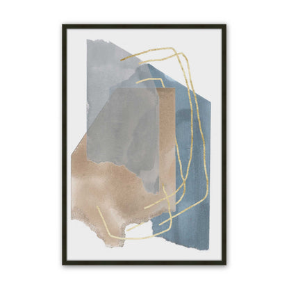 [Color:Satin Black], Picture of art in a Satin Black frame