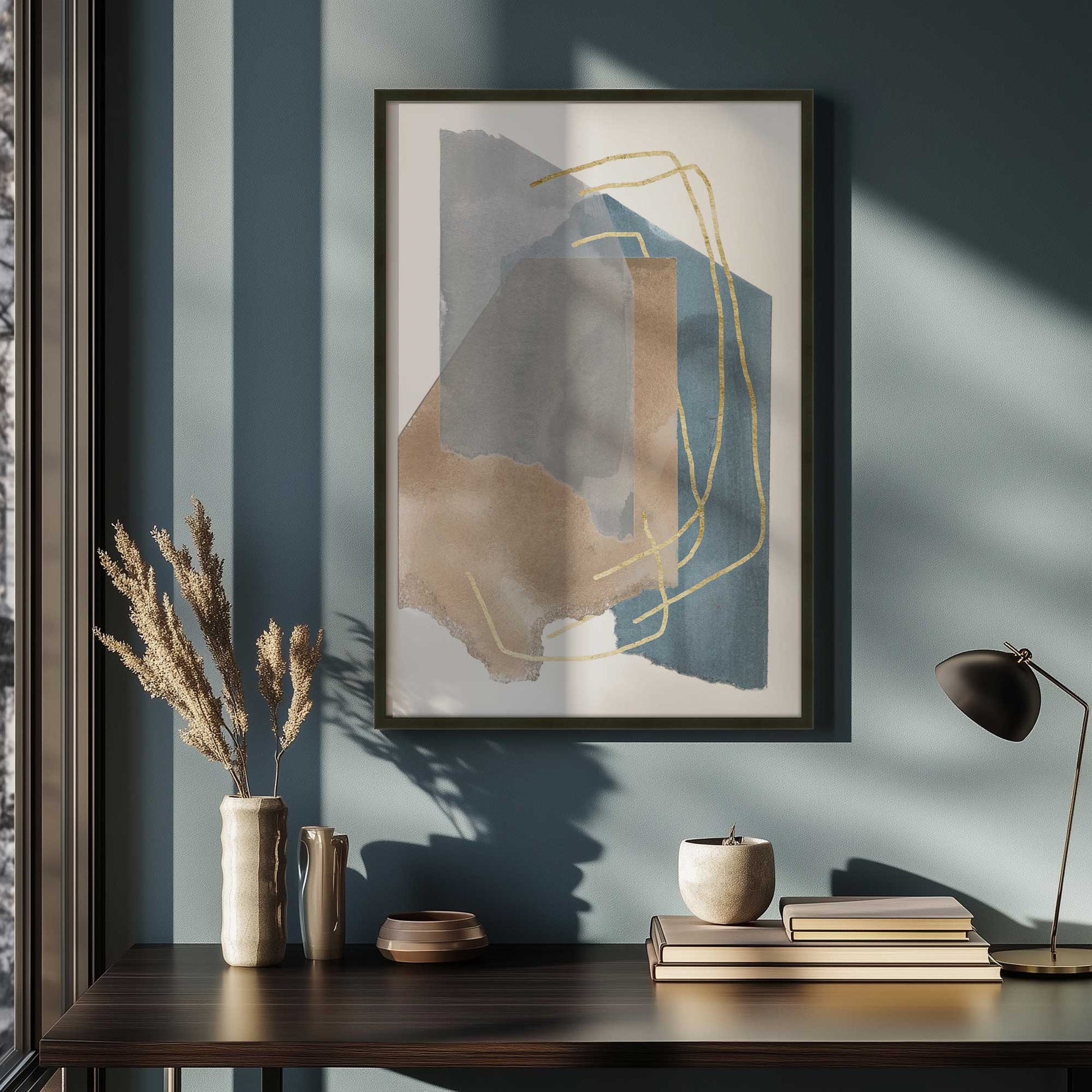 Picture of art in a room
