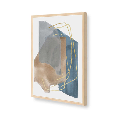 [Color:Raw Maple], Picture of art in a Raw Maple frame of the corner
