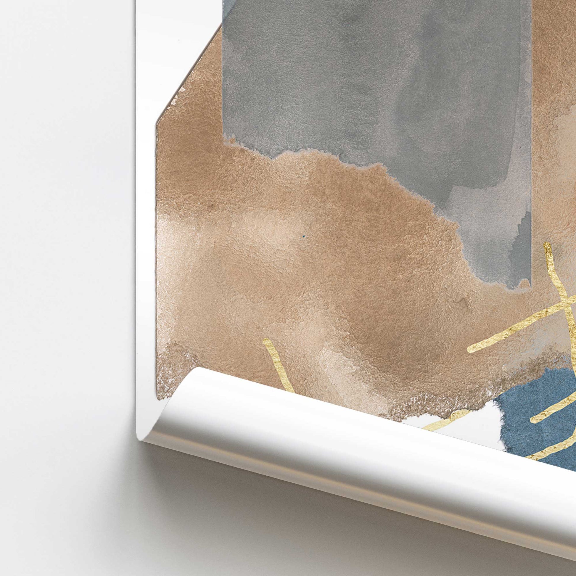 [color:Rolled Print], Picture of close up of art
