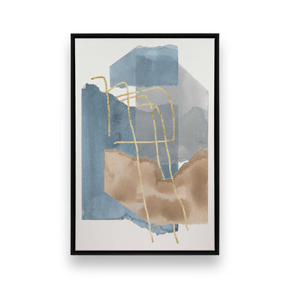 [Color:Satin Black], Picture of art in a Satin Black frame