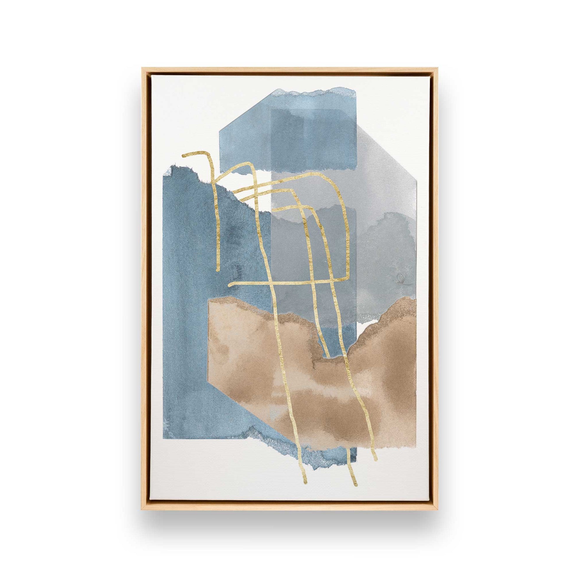 [Color:American Maple], Picture of art in a American Maple frame