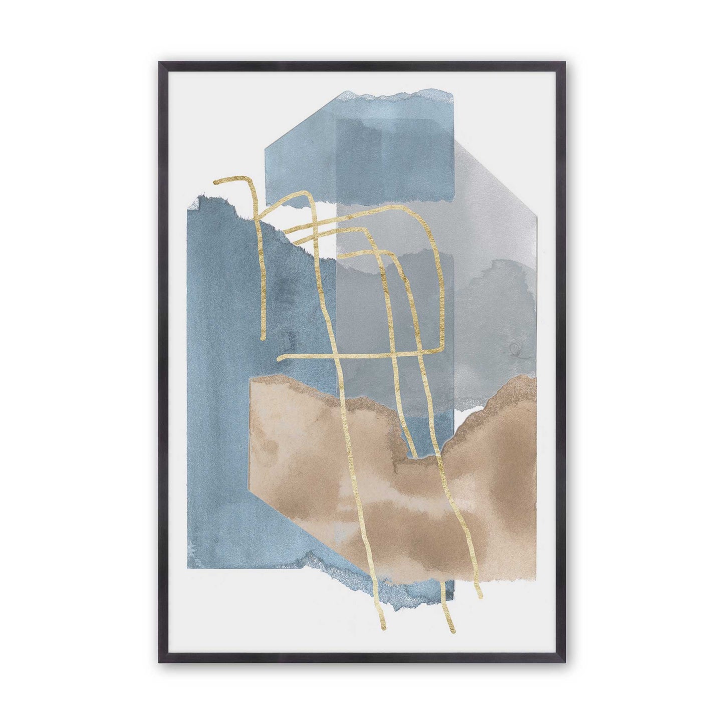 [Color:Weathered Zinc], Picture of art in a Weathered Zinc frame