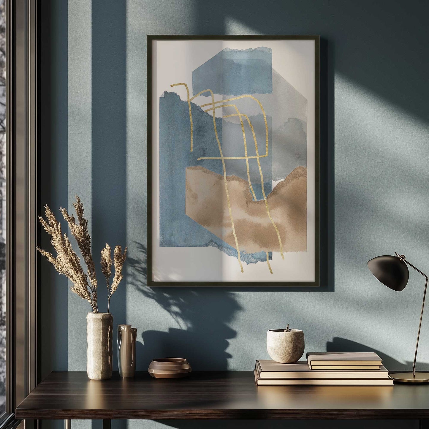 Picture of art in a room