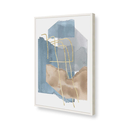 [Color:Opaque White], Picture of art in a Opaque White frame of the corner