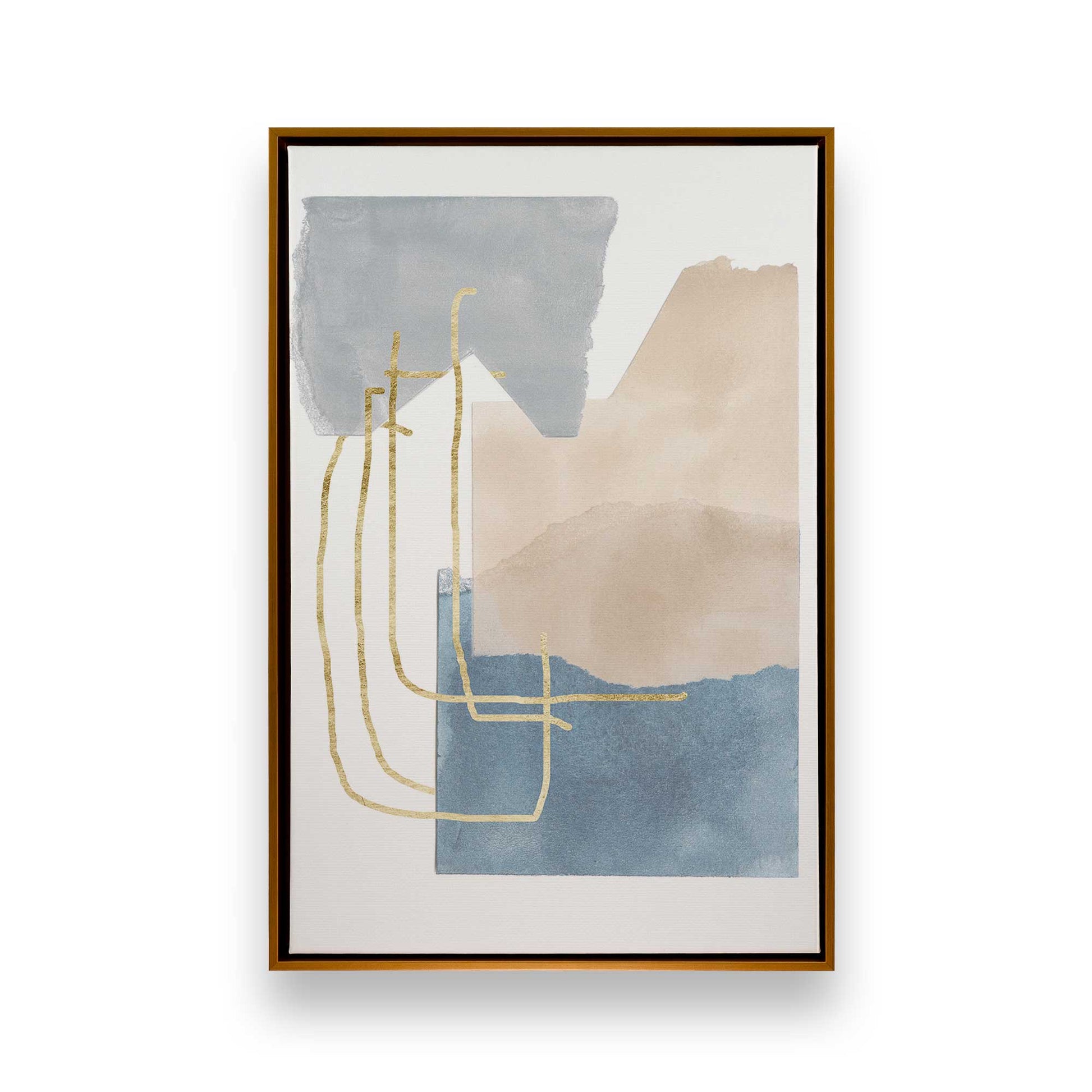 [Color:Polished Gold], Picture of art in a Polished Gold frame