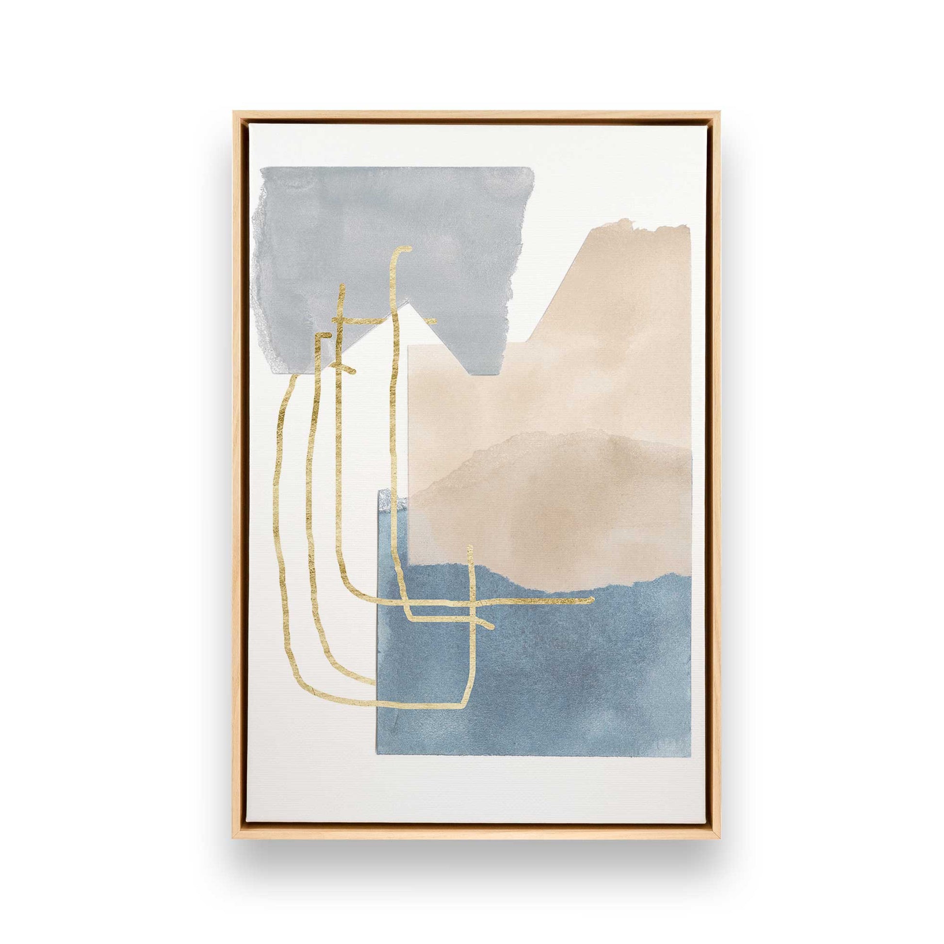 [Color:American Maple], Picture of art in a American Maple frame