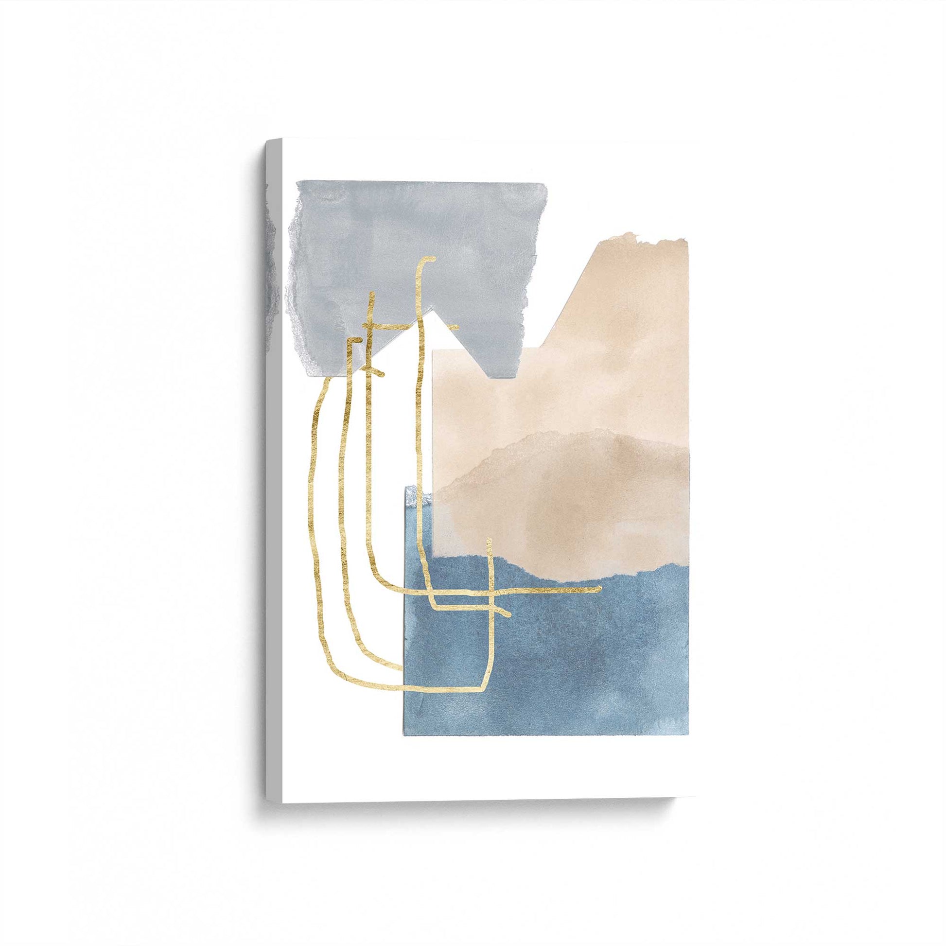 [Color:Stretched Canvas], Picture of art at an angle
