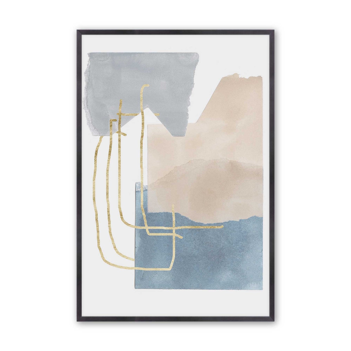 [Color:Weathered Zinc], Picture of art in a Weathered Zinc frame