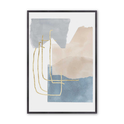 [Color:Weathered Zinc], Picture of art in a Weathered Zinc frame