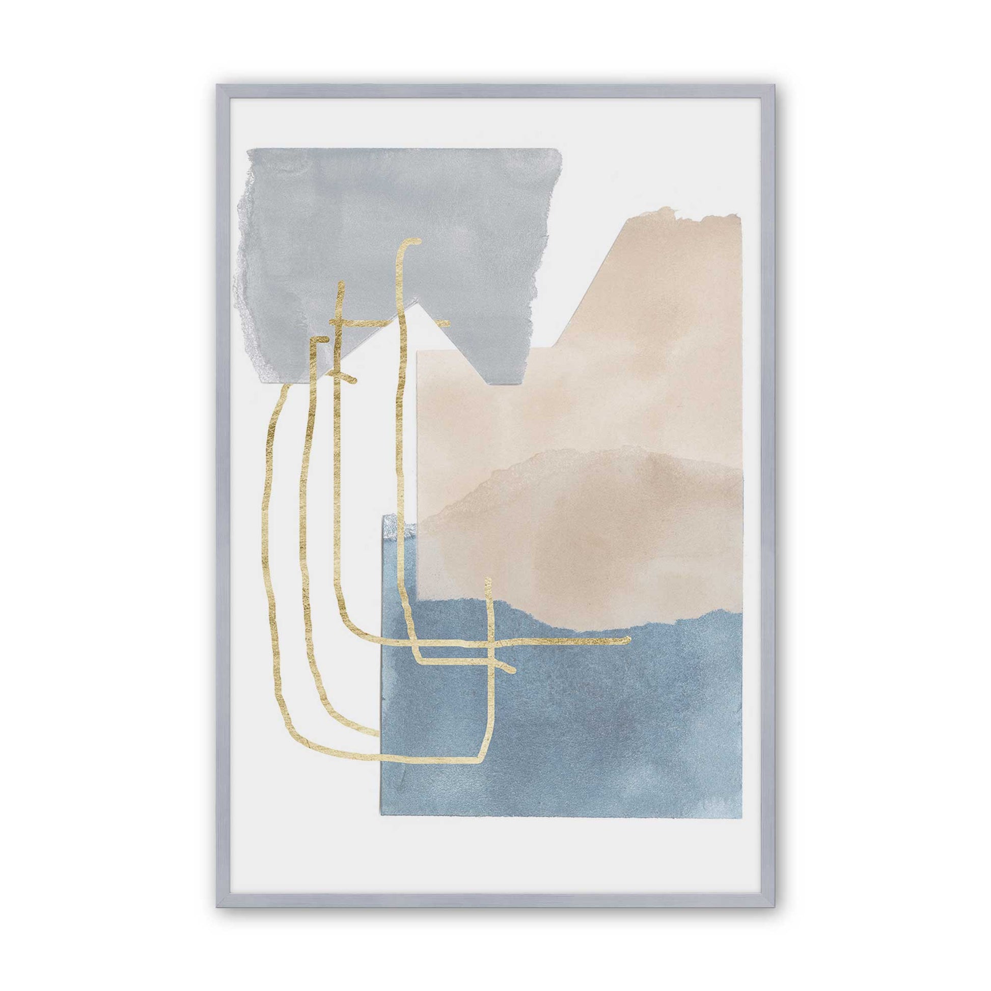 [Color:Polished Chrome], Picture of art in a Polished Chrome frame