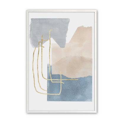 [Color:Opaque White], Picture of art in a Opaque White frame