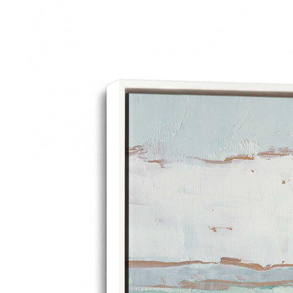 [Color:Opaque White], Picture of art in a White frame at an angle