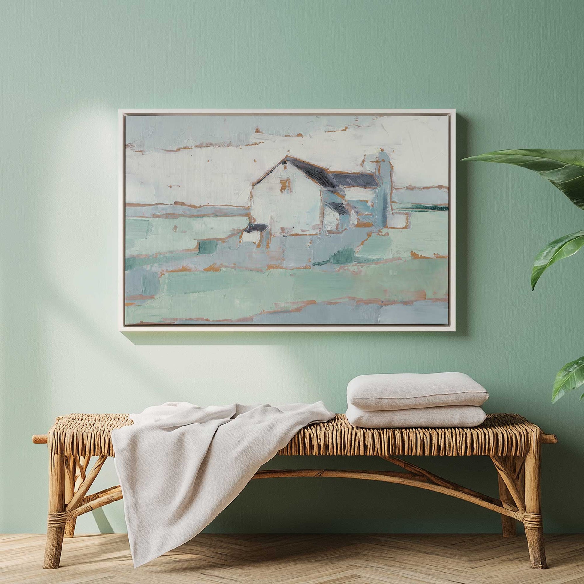 [color:Rolled Print], Picture of close up of art
