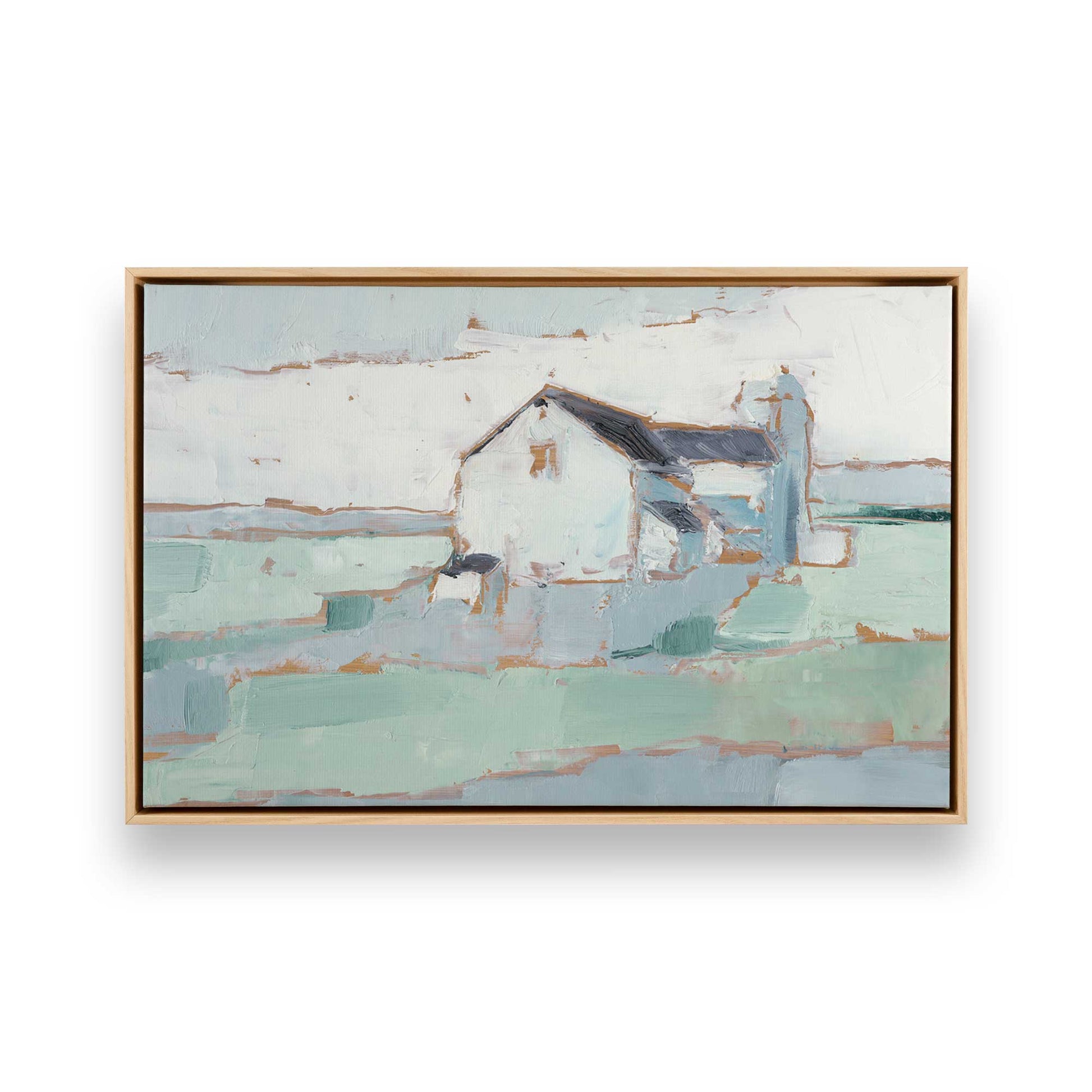 [Color:American Maple], Picture of art in a American Maple frame