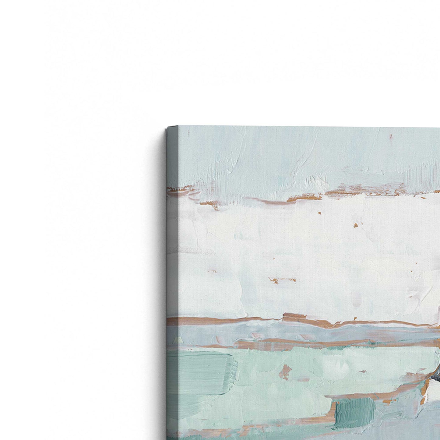 [Color:Stretched Canvas], Picture of the corner of the art