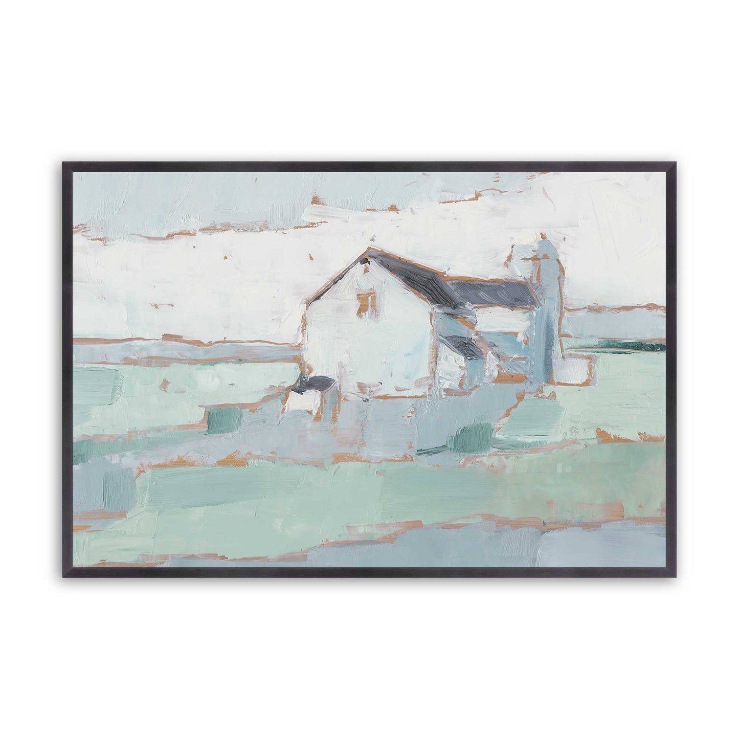 [Color:Weathered Zinc], Picture of art in a Weathered Zinc frame
