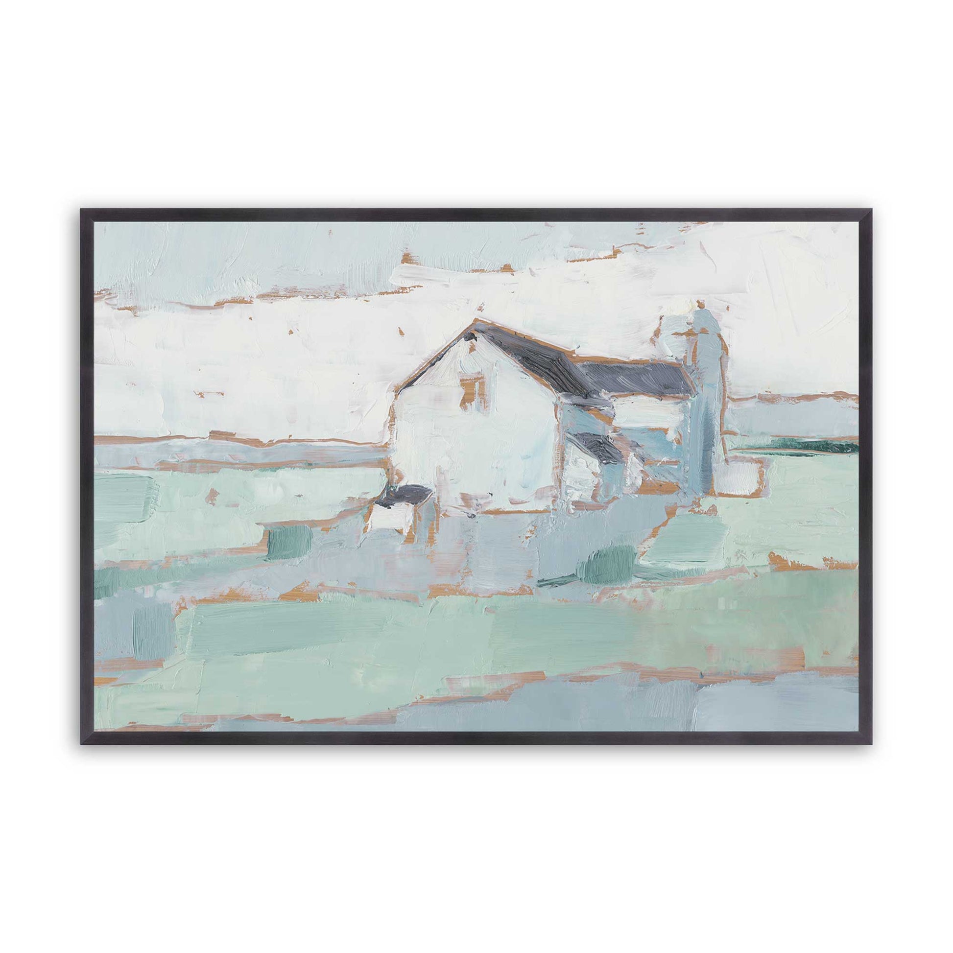 [Color:Weathered Zinc], Picture of art in a Weathered Zinc frame