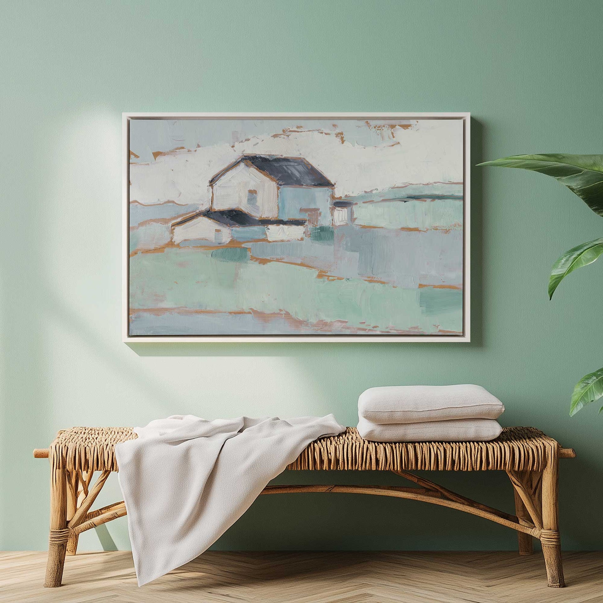[color:Rolled Print], Picture of close up of art