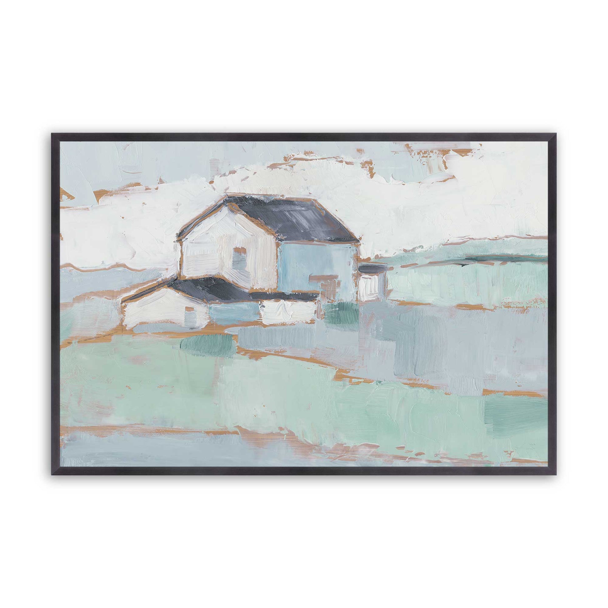 [Color:Weathered Zinc], Picture of art in a Weathered Zinc frame