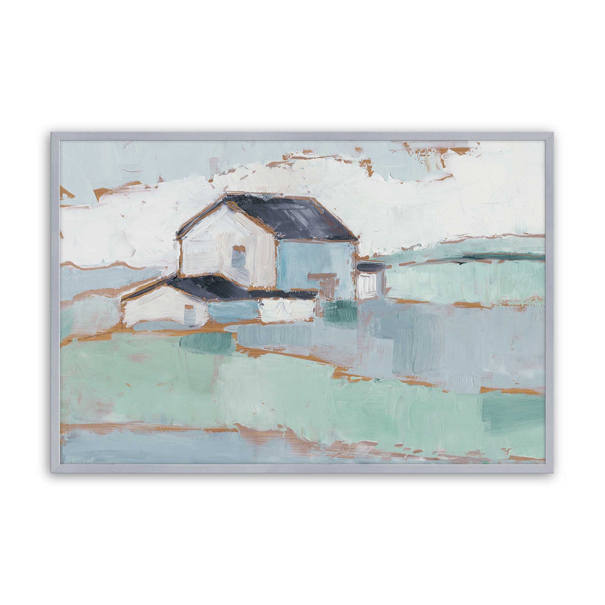 [Color:Polished Chrome], Picture of art in a Polished Chrome frame