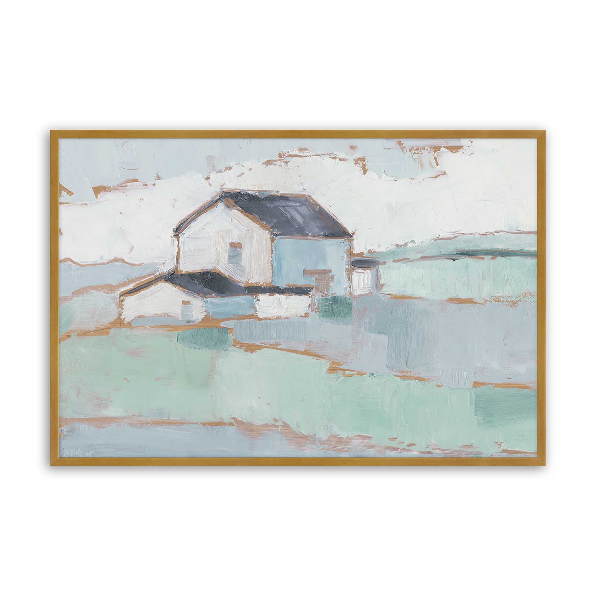 [Color:Polished Gold], Picture of art in a Polished Gold frame