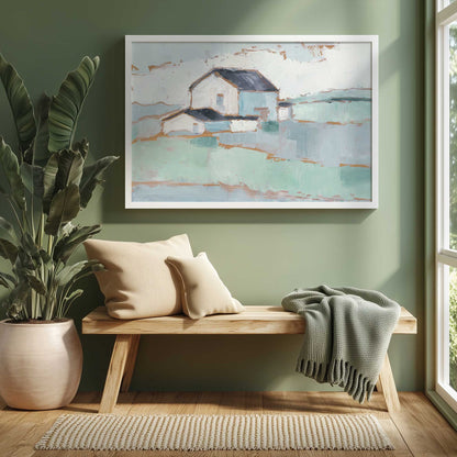 Picture of art in a room