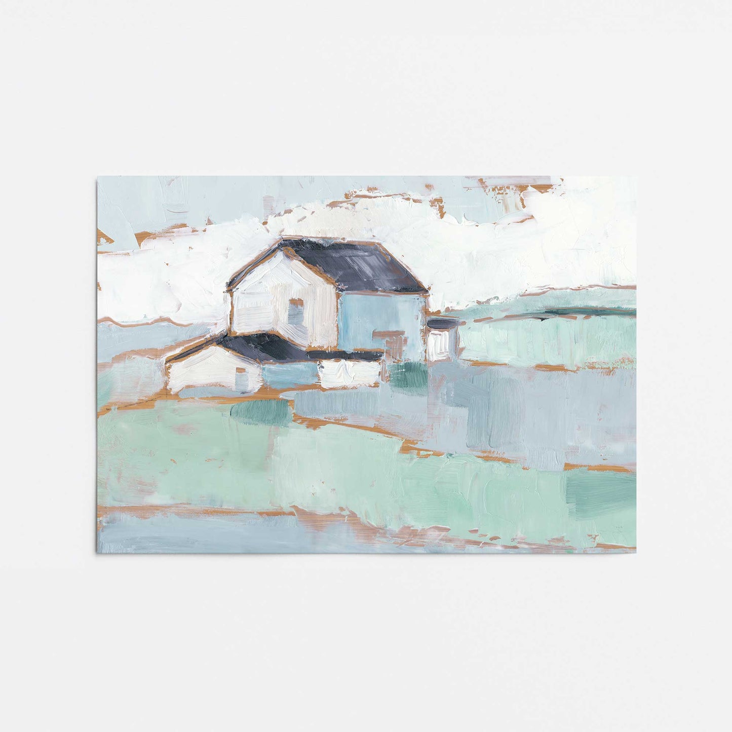 [color:Rolled Print], Picture of close up of art
