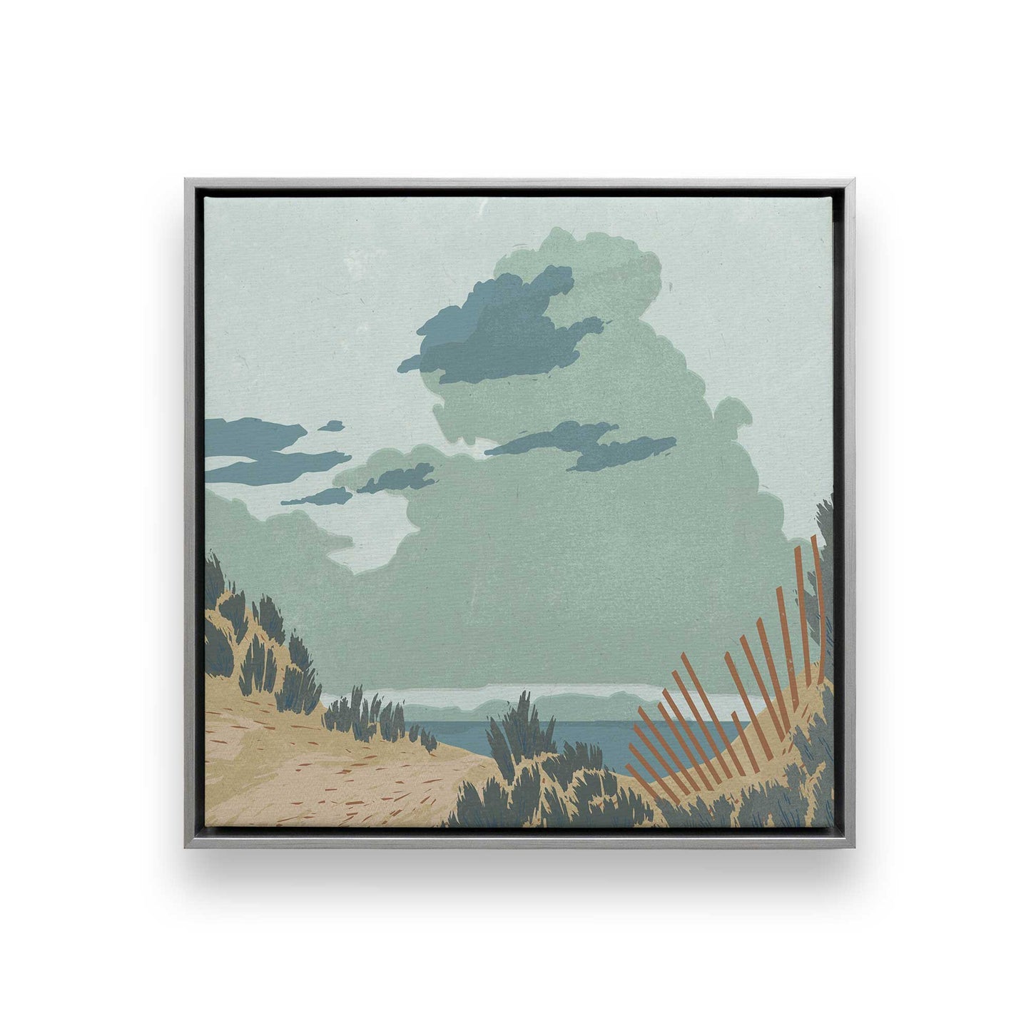 [Color:Polished Chrome], Picture of art in a Polished Chrome frame