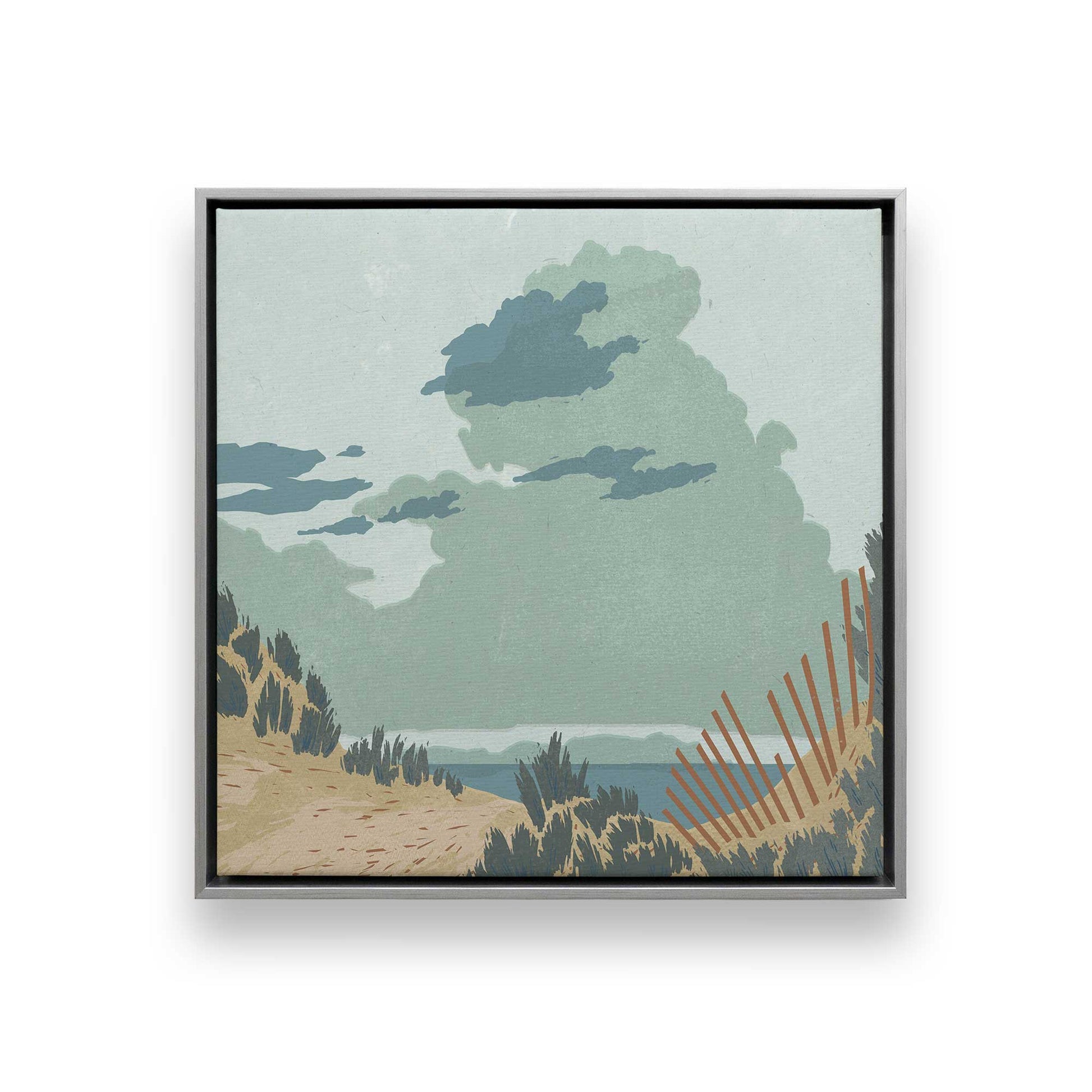 [Color:Polished Chrome], Picture of art in a Polished Chrome frame