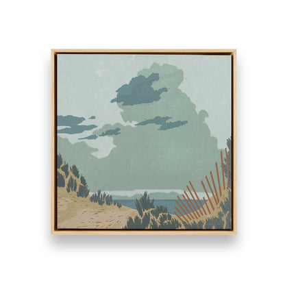 [Color:American Maple], Picture of art in a American Maple frame