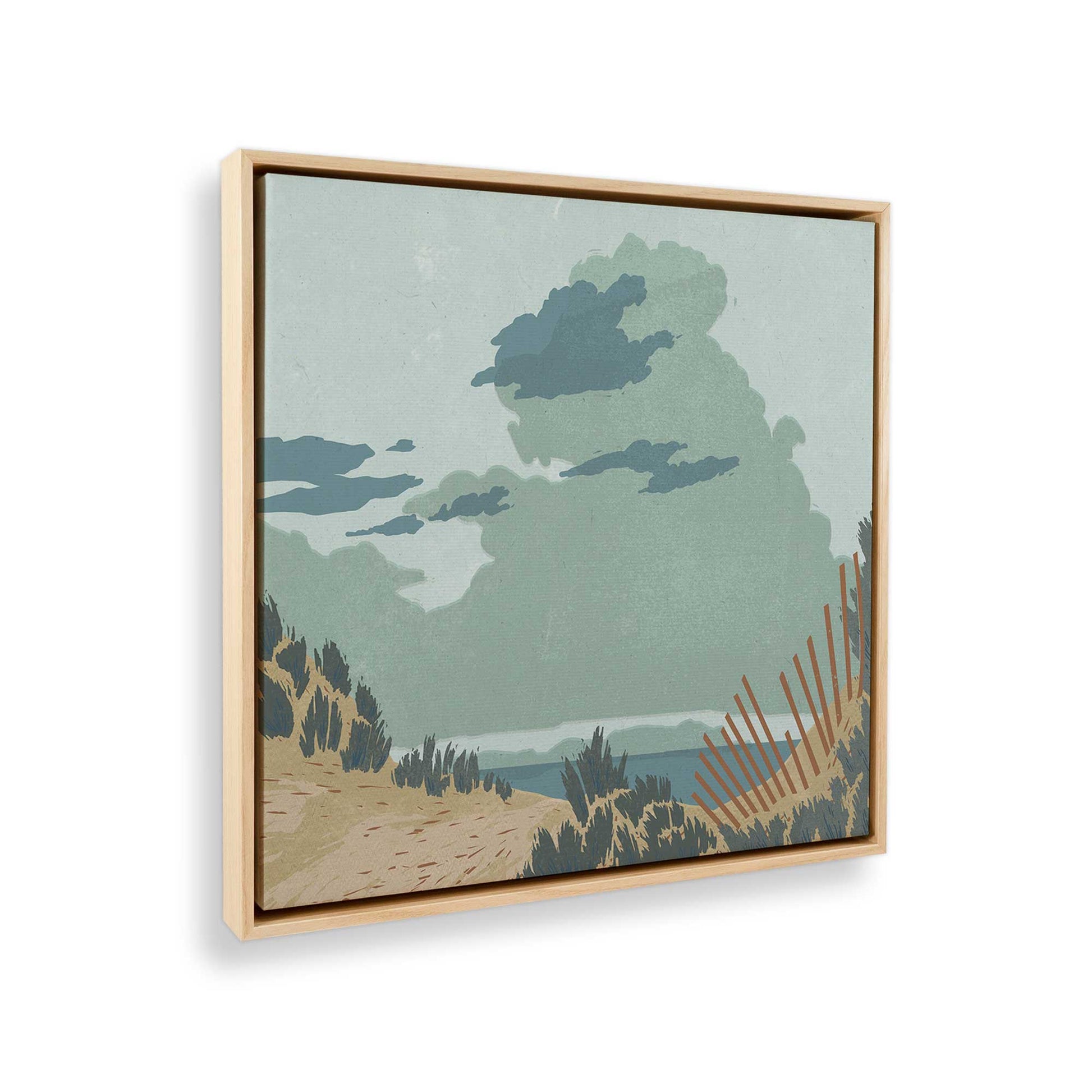 [Color:American Maple], Picture of the corner of the art
