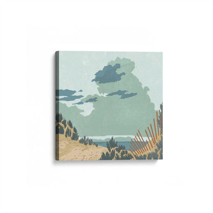 [Color:Stretched Canvas], Picture of the corner of the art