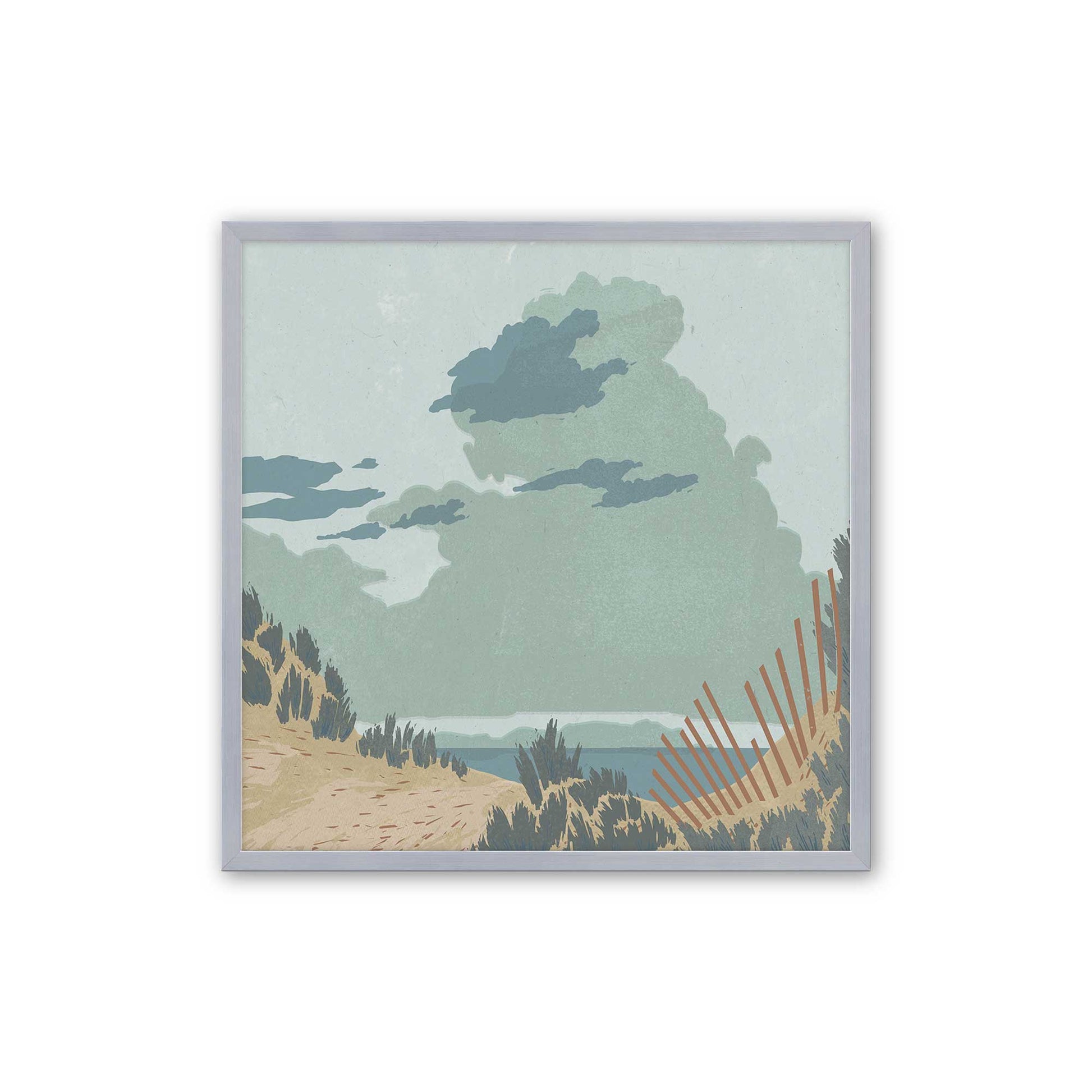 [Color:Polished Chrome], Picture of art in a Polished Chrome frame
