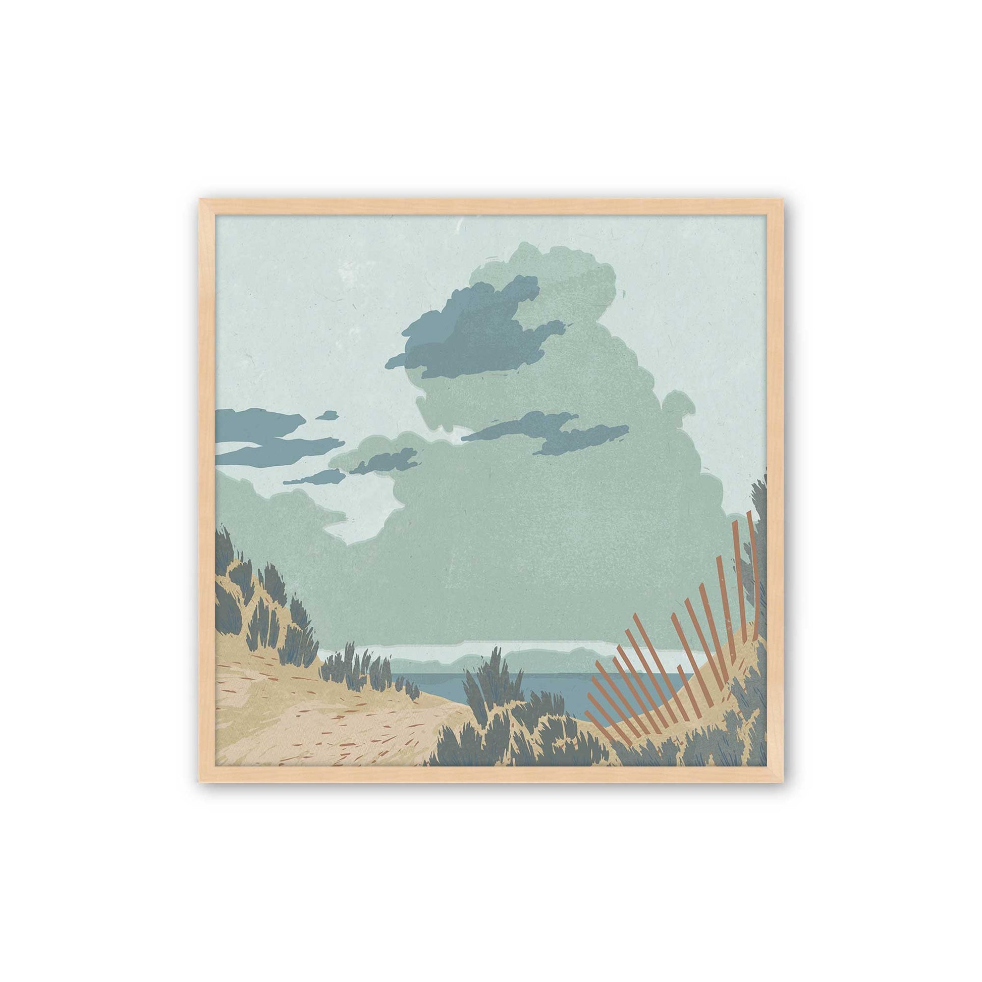 [Color:Raw Maple], Picture of art in a Raw Maple frame