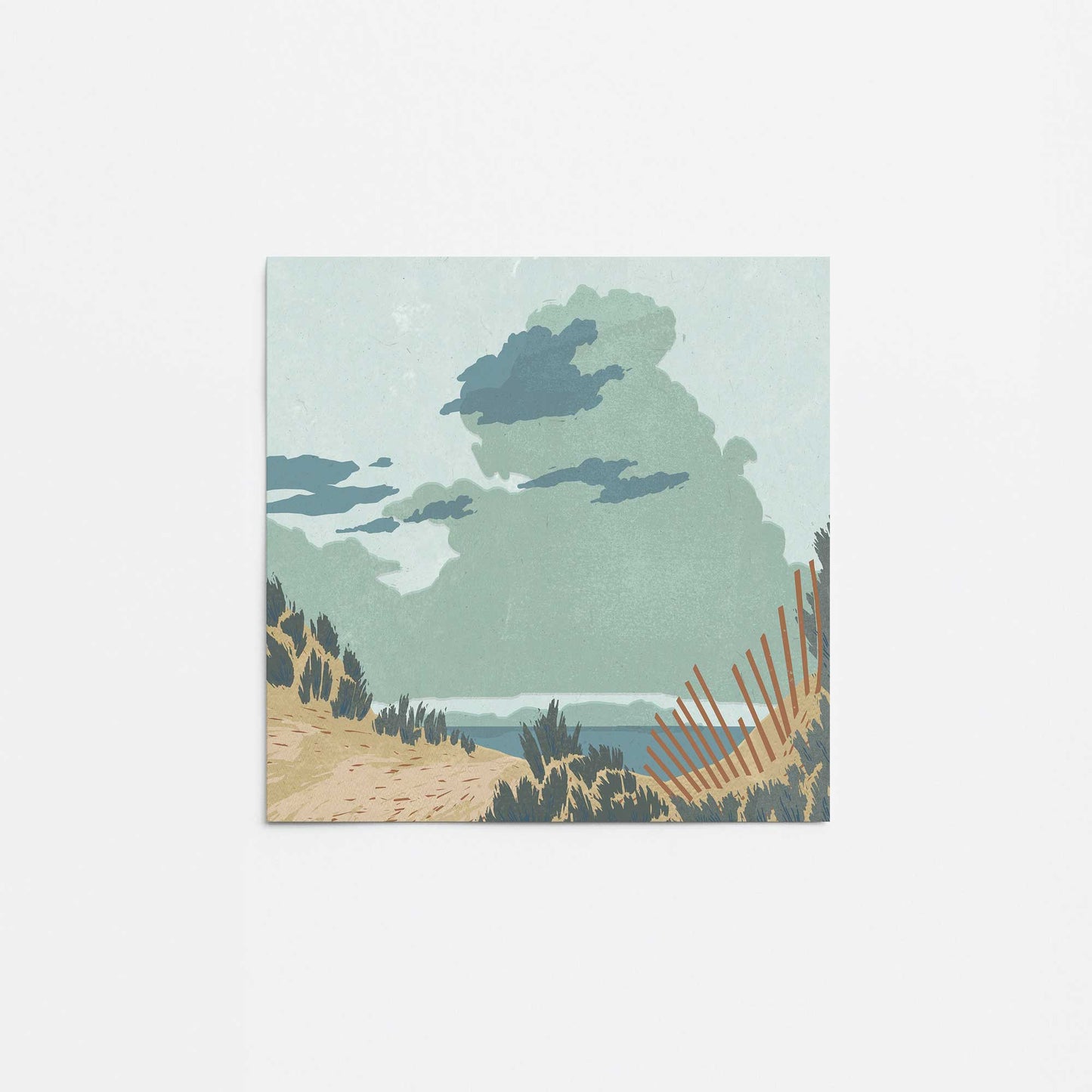 [color:Rolled Print], Picture of close up of art