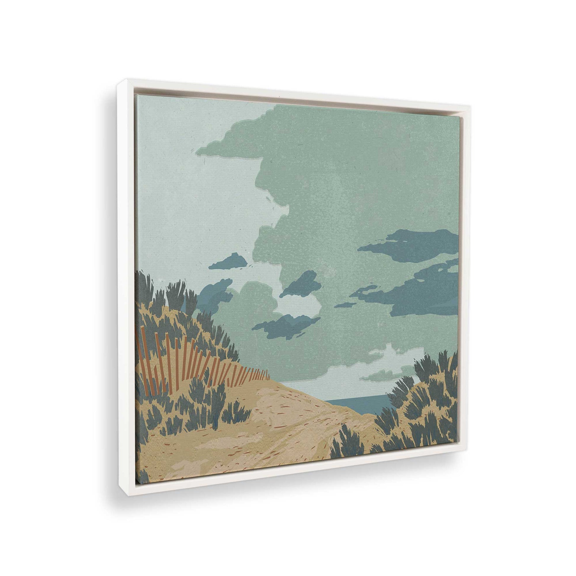 [Color:Opaque White], Picture of the corner of the art