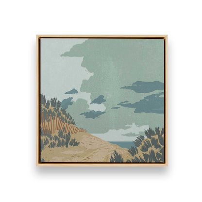 [Color:American Maple], Picture of art in a American Maple frame